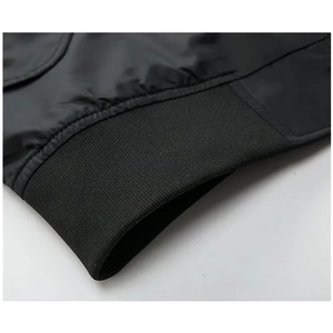 Chaqueta de bombardero de poliéster 100% de alta calidad personalizada para hombre, ropa de calle, moda de invierno, cremallera, prendas de vestir Exteriores, parte delantera de vuelo informal Varsity - Product Image 5