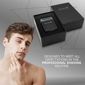 Afeitadora Eléctrica de Precisión para Barba, para Hombres, Profesional, con Cable de Carga USB, Doble Cuchilla, Lavable, Repuesto para RV - Product Image 2