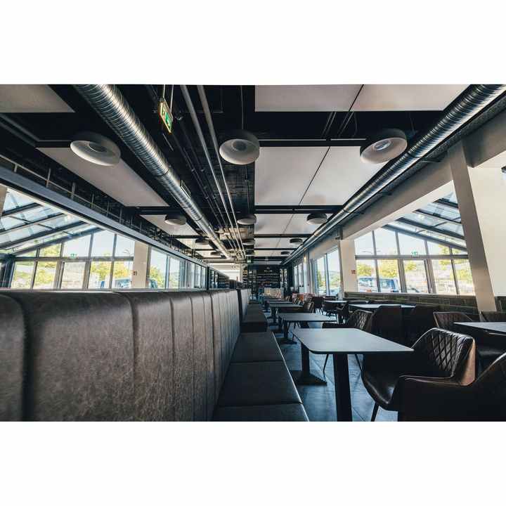Optimized LED Ceiling Batten Unique Acoustically Designed to Reduce Reverberation and Enhance Visual Ergonomics