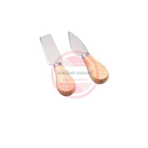 ชุดมีดหั่นชีสด้ามไม้ชุดมีดชีสสแตนเลสสตีล - Product Image 3