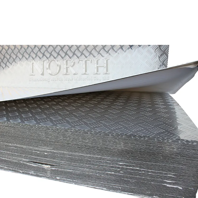 High Quality Diamond Checkered Aluminum Plate Emboss Sheet Pattern Aluminum Plate from Aluminum Manufacturer