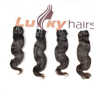 Extensions de Cheveux Humains Temple Indien Corps Remy Non Transformé Style Double Trame Vague d'Eau Naturelle Alignée sur les Cuticules - Product Image 3