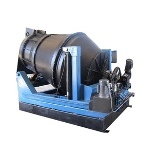 Four rotatif industriel de 20 tonnes pour le recyclage des métaux et la fusion des déchets d'aluminium, prix d'usine du fabricant OEM - Product Image 1
