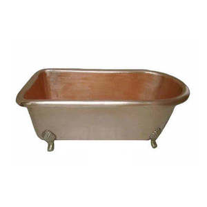 Bañera Moderna de Cobre de Tamaño Completo, Diseño Elegante, Exportadores de Bañeras de Metal Modernas de Cobre Puro a Bajo Precio - Product Image 5