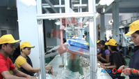 Konveyor Lini Perakitan Tipe Mobile Baja Karet/PVC Berkualitas Tinggi Pemasok India Tugas Berat Kecepatan Dapat Diatur Kondisi Baru