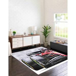 Alfombra Estampada de Fórmula 1 - Alfombra Moderna para Cuarto de Hombre, con Pelo Suave - Product Image 3