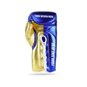 Venta al por mayor 2025 Guantes de boxeo de cuero brillante de alta calidad Guantes de entrenamiento transpirables de alta calidad para Artes Marciales Precio competitivo - Product Image 5