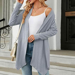 Suéter Cárdigan de Aspecto Elegante y Fácil de Combinar, con Tacto Suave y Calidez Equilibrada - Product Image 5