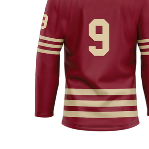 Jersey de Hockey sobre Hielo Personalizado para Equipo, Tela de Alta Calidad, Ecológica, Transpirable, Moda de Primera Calidad, Servicio OEM al por Mayor para Adultos - Product Image 5