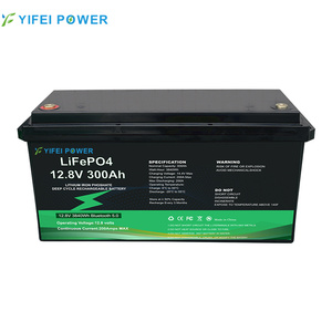 ระบบเก็บพลังงานแบตเตอรี่ลิเธียมไอออน3840Wh 300Ah 12.8โวลต์พร้อมแหล่งจ่ายไฟ Lifepo4สำหรับรถกอล์ฟรถยกแผงโซลาร์12โวลต์ - Product Image 1