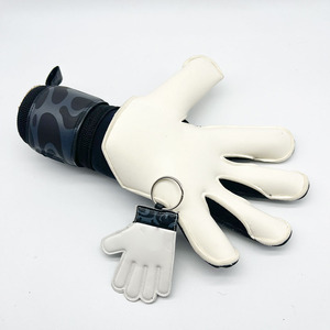 Gants de gardien de but en Latex professionnel de haute qualité pour le football de football gants de gardien de but en cuir à coupe négative personnalisée - Product Image 4