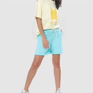 Shorts Casuales de Algodón para Mujer, Cintura Alta, Corte Regular, Transpirables, de Secado Rápido, Ecológicos, Ligeros y Cómodos para Caminatas al Aire Libre - Product Image 5