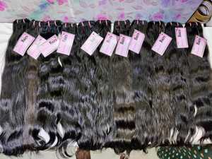 Extensiones de cabello humano sin procesar de temple indio Extensión de cabello rizado natural Cutícula India alineada DE LA India - Product Image 5