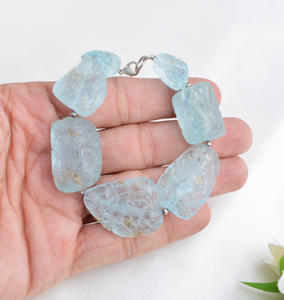 Topacio Azul Cielo Tallado, Forma Mixta, Gema Natural para Joyería Fina - Product Image 4