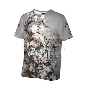 Camiseta deportiva de sublimación para hombre, camiseta informal transpirable de tela de poliéster, Camiseta con estampado de sublimación personalizado para hombre - Product Image 3