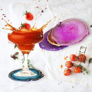 Best <b>Epoxy</b> <b>Resin</b> <b>Table</b> Coaster Best for Parties and Other Functions Tableware Decorative Beast Design Coaster - Product Image 6