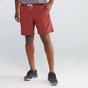 Short imprimé brodé à la taille avec cordon de serrage OEM/ODM short personnalisé pour homme, fitness, entraînement sportif, course à pied, short de gym en coton pour homme - Product Image 3