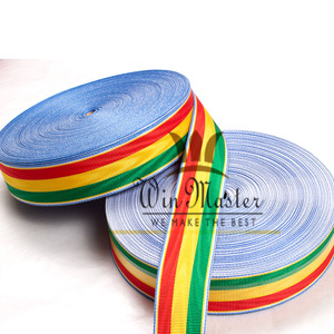 ริบบิ้นลายเหรียญริบบิ้นผ้าต่วนสั่งสีได้ตามต้องการมีหลายขนาด - Product Image 5