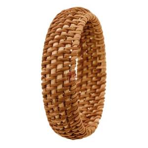 Prix pas cher Vibes tropicales magnifiques serviettes en rotin naturel pour serviettes de restaurant anneau de serviette de mariage du Vietnam - Product Image 1