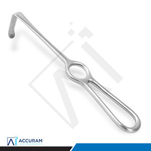Retractor Bucal Profesional Langenbeck de 21 cm, Retractor Quirúrgico de Acero Inoxidable, Instrumento Maxilofacial para Tejidos Orales y Dentales, CE - Product Image 1
