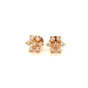 Boucles d'oreilles en diamant cultivé en laboratoire en gros 0.50ct IGI certifié DEF VS1 qualité ronde taille brillant boucles d'oreilles pour femmes - Product Image 1