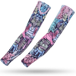 ถุงน่องแขนยาวสำหรับผู้ชายและผู้หญิงมีหลายสีซูเปอร์ไฟเบอร์ยืดหยุ่นแบบชั่วคราวลายมังกร - Product Image 5