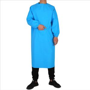 Pur coton hôpital gommages uniforme vêtements de travail chirurgicaux tenue à manches longues pour médecins et infirmières vêtements de travail en tissu tricoté - Product Image 2