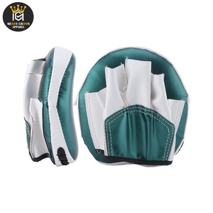 Conception professionnelle nouveauté boxe Focus mitaines MMA Martial Thai Kick Pads faits à la main au Pakistan - Product Image 1