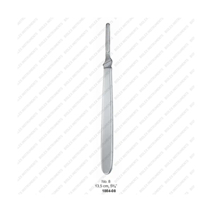 Micro Lames Rondes Scalpel Poignées En Acier Inoxydable Dentaire Titane Chirurgical Scalpel Poignée Équipement Médical - Product Image 1