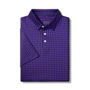 Polos de Golf de Alta Calidad para Hombre, Tejido de Poliéster, Logotipo Personalizado Impreso, Estilo Casual, Tinte Liso, Absorbe la Humedad - Product Image 5