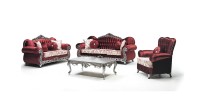 RABY CLASSIC Chesterfield Üç Kişilik Modern Kumaş Depolama Alanlı Çevre Dostu Dayanıklı Yonga Levha Çerçeveli Ahşap Ayaklı Ayrık Sırtlı Koltuk Takımı