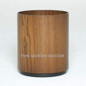 Usine directe vente chaude en acier inoxydable métal forme ronde brillant vadrouille polonaise et verre porte-brosse décoratif - Product Image 4