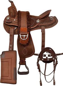 Set de Montura Western Sintética Profesional - Equipamiento y Accesorios para Caballos - Product Image 3