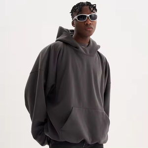 Camiseta de Cuello Alto para Hombre, 100% Algodón, de Alta Calidad, Corte Holgado, Transpirable, con Logotipo Personalizado ODM - Product Image 3