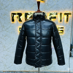 Diseño personalizado de alta calidad, el mejor Material, chaqueta acolchada blanca para hombre, chaquetas de nailon de poliéster para hombre, chaquetas acolchadas para hombre de calle principal - Product Image 4
