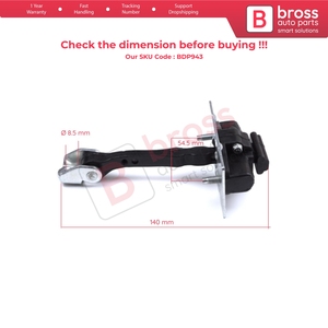 BDP943 Limitador de Apertura de Puerta Trasera para 308 MK2 2013-2021 4/5 Puertas 9677467280 - Product Image 5