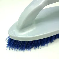 Brosse de nettoyage multifonctionnelle en plastique écologique avec manche en bambou, super capacité de nettoyage pour le lavage des vêtements, usage domestique, multi-usages