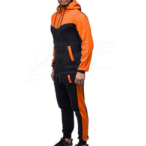 Nuevo Conjunto Deportivo de Dos Piezas para Hombre, Corte Ajustado, Estilo Casual Urbano, de Lujo, con Logotipo Personalizado - Product Image 5