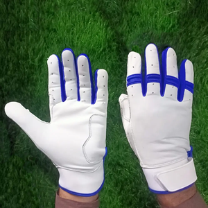 Vente chaude Meilleure qualité Gants de frappe de baseball en cuir d'origine légers et souples Robustes Logo personnalisé Meilleur gant de frappe - Product Image 1