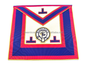 Mark Provincial Regalia Elegant Embroidery Apron Adjustable Waist Strap Durable <b>Material</b> Manufacturer Supply - Product Image 2