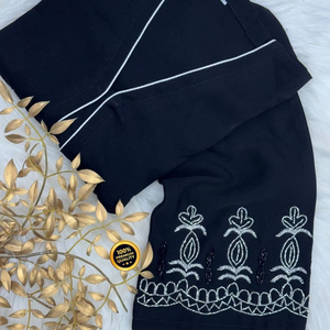 Abayas ปักด้วยมือสำหรับผู้หญิงที่สง่างามและเจียมเนื้อเจียมตัว - Product Image 1