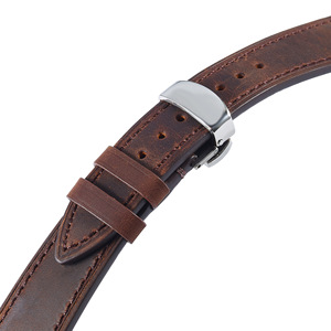 BEAEN Vintage correa <span class=keywords><strong>de</strong></span> <span class=keywords><strong>reloj</strong></span> <span class=keywords><strong>de</strong></span> cuero 18mm 20mm piezas <span class=keywords><strong>de</strong></span> <span class=keywords><strong>reloj</strong></span> correa para Huawei Watch GT4 22mm 24mm hombres correa <span class=keywords><strong>de</strong></span> muñeca <span class=keywords><strong>de</strong></span> liberación rápida - Product Image 3