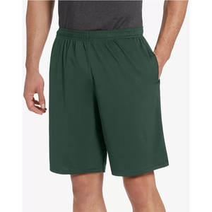 Shorts de jogging épais décontractés pour hommes, en coton 100%, nouveau style, avec logo personnalisé imprimé, pour l'été en extérieur - Product Image 1
