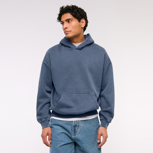 เสื้อฮู้ดสวมหัวมีฮู้ดสำหรับผู้ชายเสื้อฮู้ดดี้ผ้าฝ้าย - Product Image 2