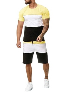 CusSummer Men's Jogging Shorts Set New <b>Maximize</b> Wear Short Sleeves Cotton Shorts Solid Pattern Shorts MADE BY BS 2027 - Product Image 3