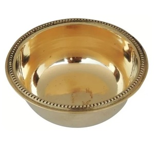 Nouvel Arrivage Luxures Conçu Golden Bowl Vaisselle Bol en laiton pur pour la table et la décoration de la maison. - Product Image 1
