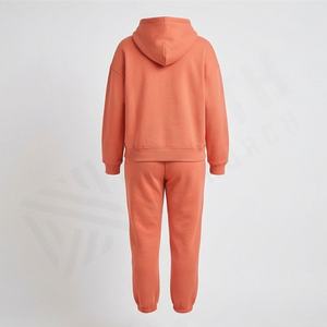 Conjuntos Deportivos de Primera Calidad para Mujer con Cremallera y Pantalones Jogger, Chándal de Felpa de Algodón, Logotipo Personalizado Disponible, Conjunto Atlético - Product Image 2