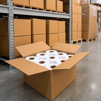 Etiquetas de Envío Térmicas Directas de 4x6, Resistentes a los Rayos UV, en Rollos Perforados - Compatibles con Impresoras Rollo, Zebra y Munbyn