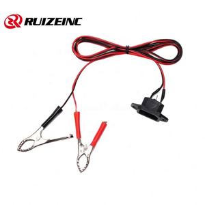 Поставка от производителей 2*0,75 квадратный шнур питания 2-ядерный положительный и отрицательный Abs штекер - Product Image 2