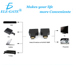 Nuevo Extensor HDMI de 30m para LED, Adaptador RJ45 UTP - Product Image 5